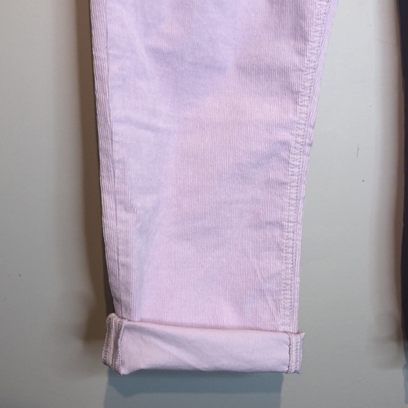 GAP High Rise Cigarette Lilac Corduroy Cropped Jeans, size 14 - Picture 4 of 15